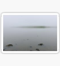 The fog descends; Courtmacsherry, West Cork, Ireland Sticker