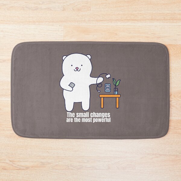 Item preview, White Bear, Conserving Power- The small Changes are the most powerful designed and sold by EvaWolf.