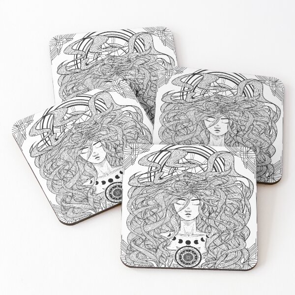 Item preview, Night and Day Sky Illustrations designed and sold by ZaryaKiqo.