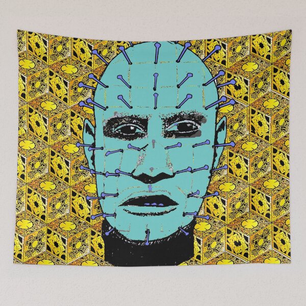 Item preview, Pinhead and the Lament Configuration Blue and Gold designed and sold by Paul Bridgeman.