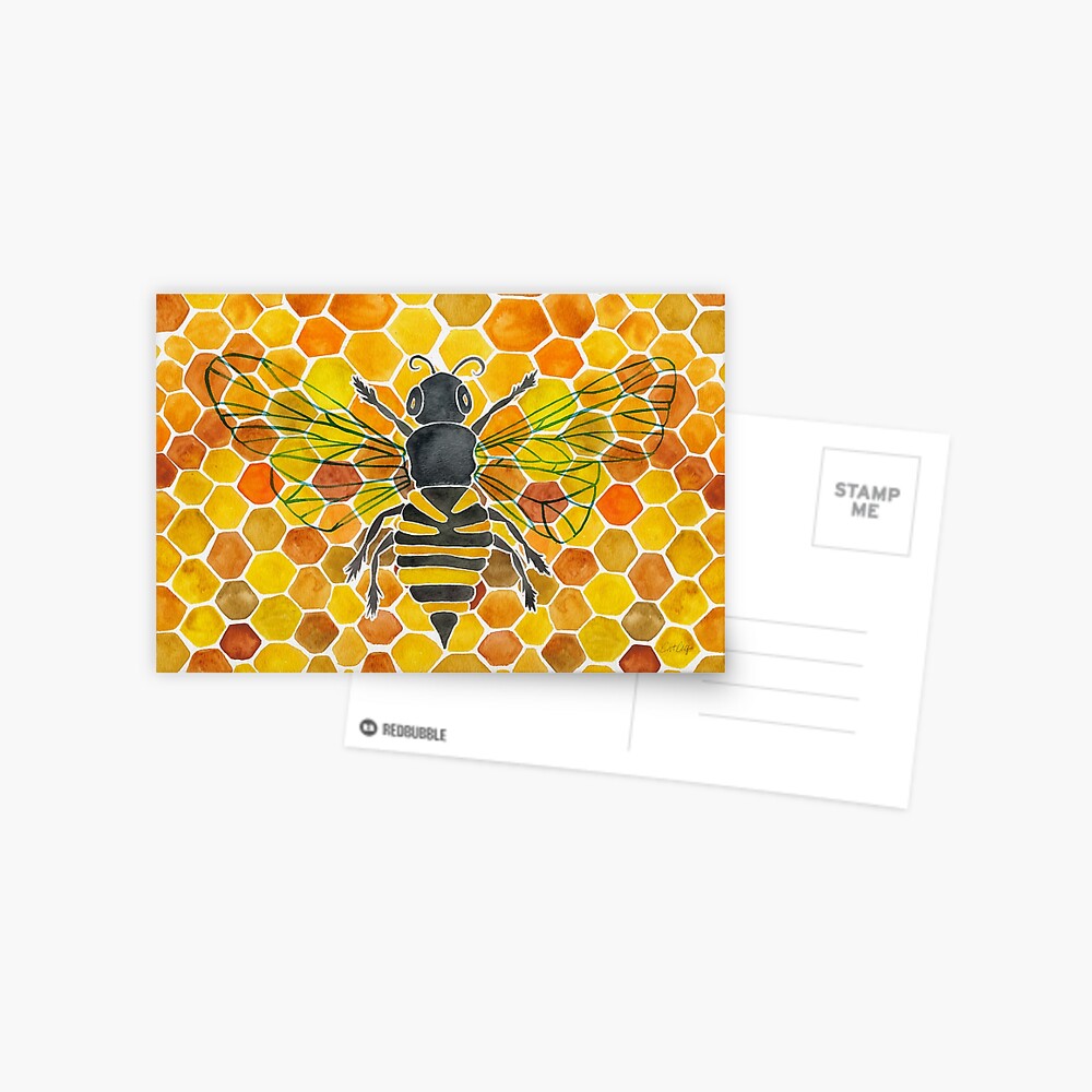 Honeybee Postcard