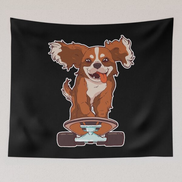 Item preview, Dog skater skating skateboard designed and sold by AaaleXX.