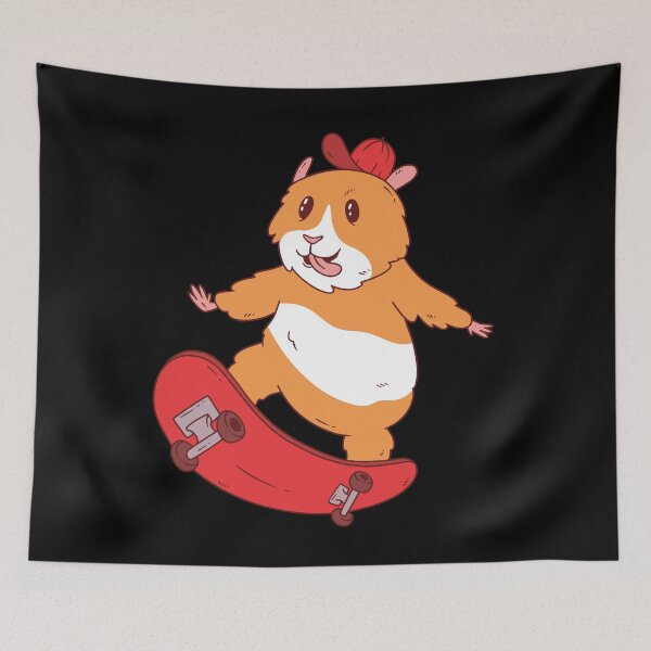 Item preview, Hamster Skater Skating Skateboard Funny Fun Fun designed and sold by AaaleXX.
