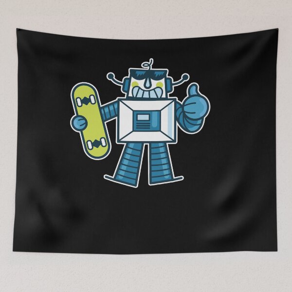 Item preview, Robot Skater Skating Skateboard Funny Fun Fun designed and sold by AaaleXX.