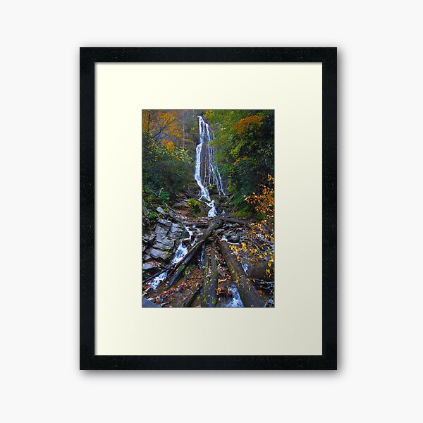 Mingot Falls in Cherokee Framed Art Print