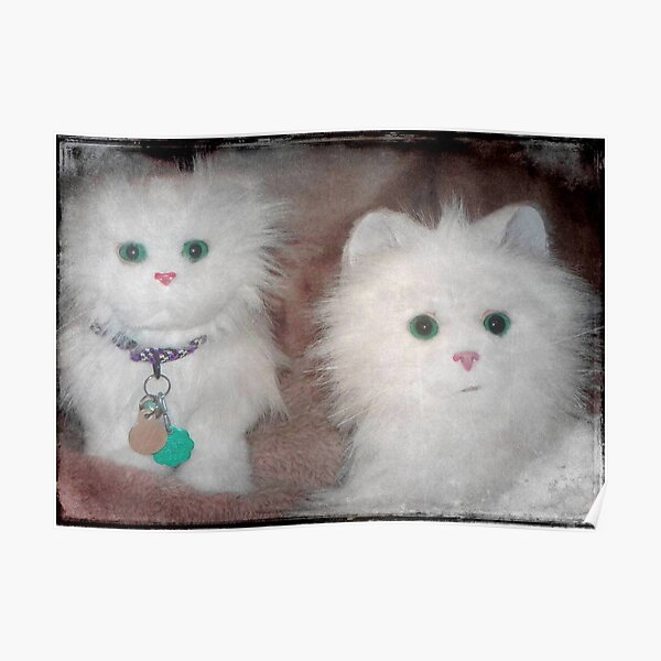 Snow Drop and Snow Puff ...aren't we adorable!!! © Poster