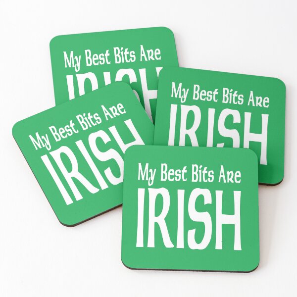 Item preview, MY BEST BITS ARE IRISH designed and sold by PoshJocks.