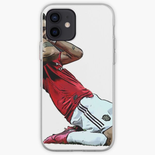 Bruno Fernandes Power Slide Celebration iPhone Soft Case