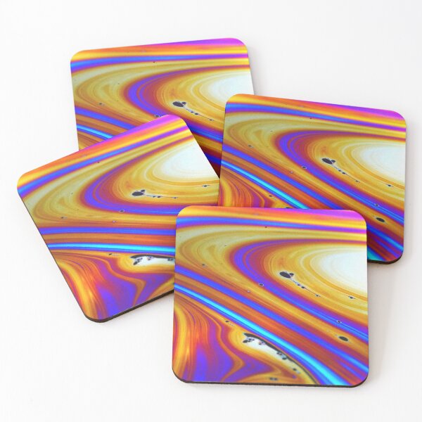 Soap Bubbles Coasters (Set of 4)