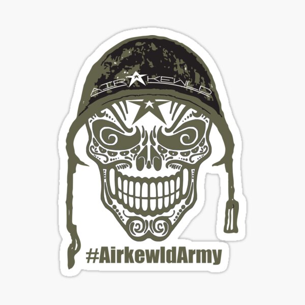 Airkewld Army Sticker