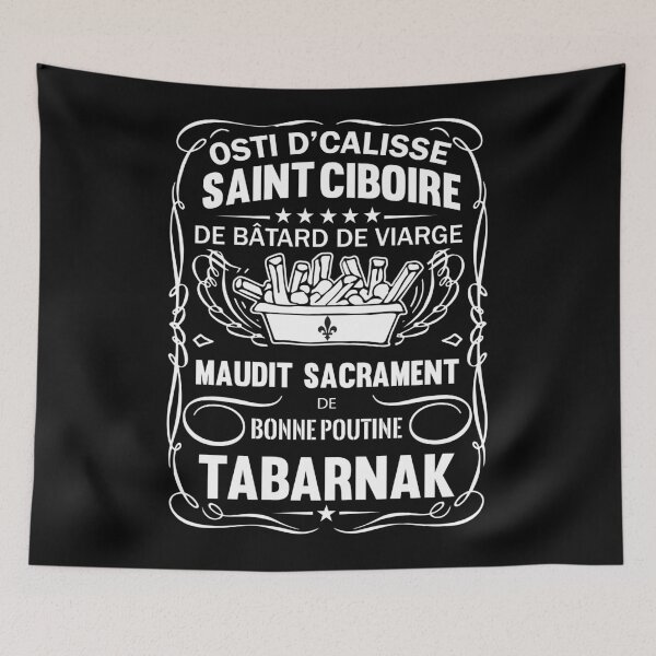 Item preview, Poutine du Québec - Sacre et expressions en français - French designed and sold by Sampik.