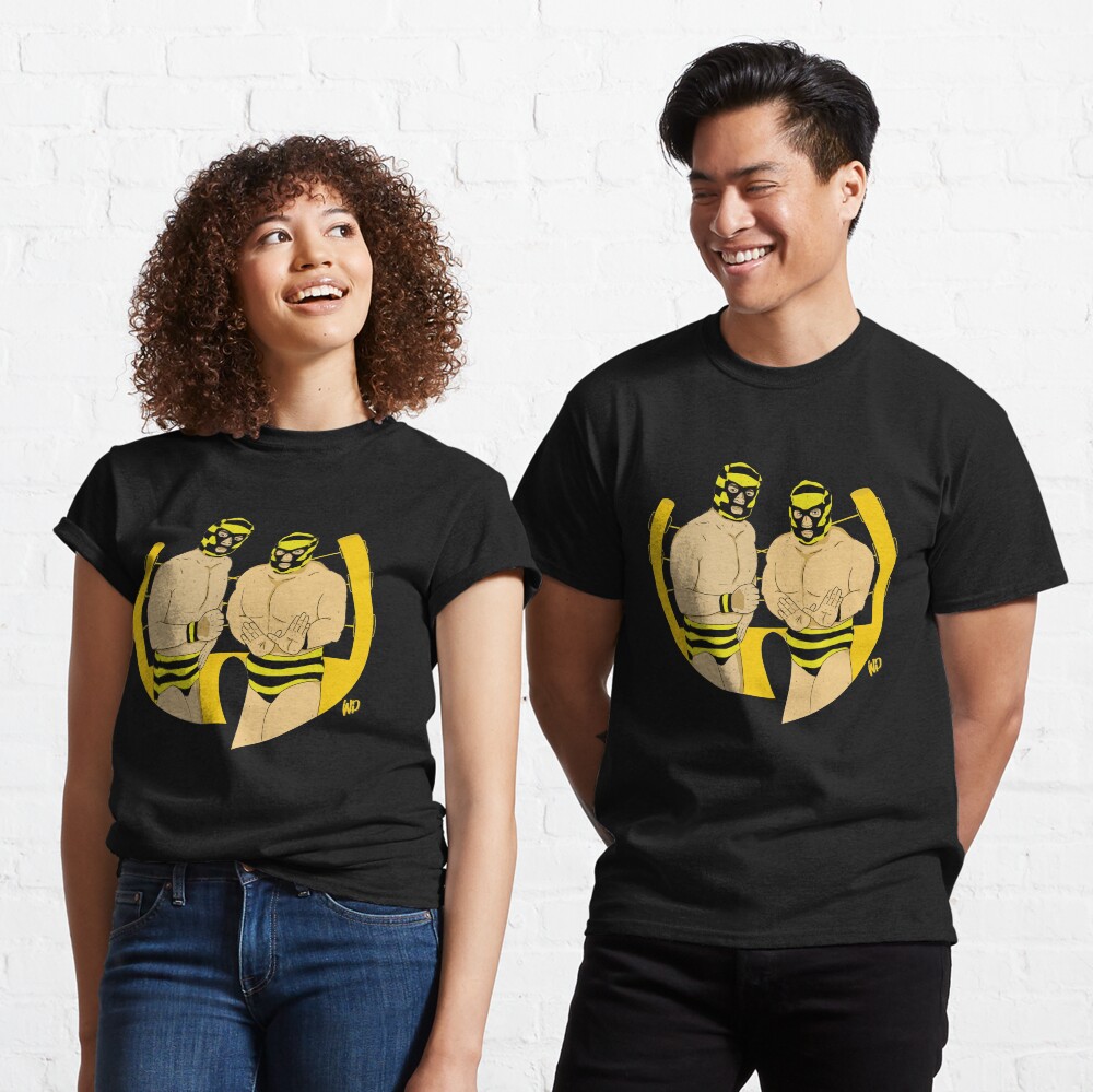 Killer bees wwf t shirt Clearance