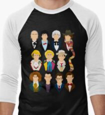 The Eleven Doctors Men's Baseball ¾ T-Shirt
