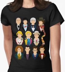 The Eleven Doctors Women's Fitted T-Shirt
