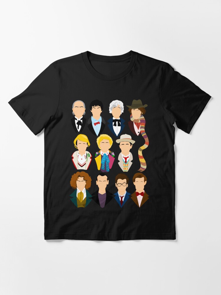 Alternate view of The Eleven Doctors Essential T-Shirt