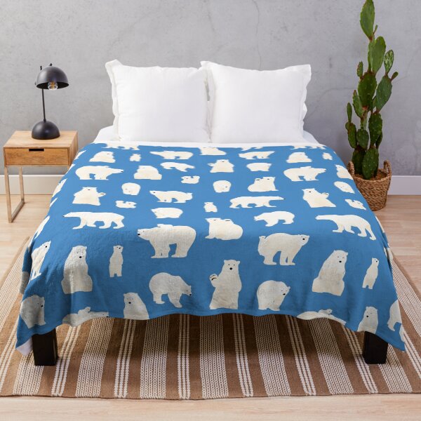 Item preview, Polar bear - ocean blue :: designed and sold by RunesForest.