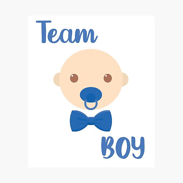 Artikelvorschau, Gender Reveal Party Ankündigung Party Team Boy Funny Bow entworfen und verkauft von t-factor.