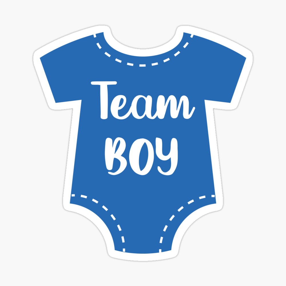 Gender Reveal Party Announcement Party Team Boy Funny Bodysuit