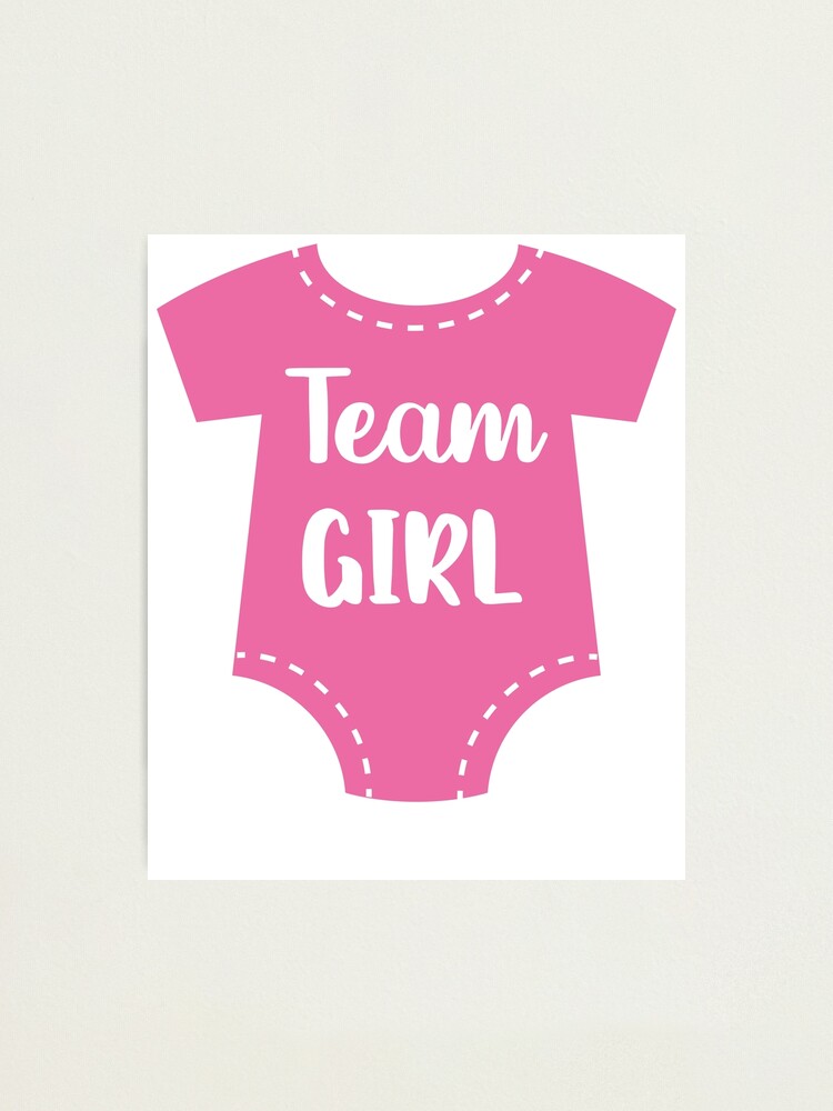 Gender Reveal Party Announcement Party Team Girl Funny Bodysuit Gender Reveal Party Announcement Party Team Girl Funny Bodysuit
