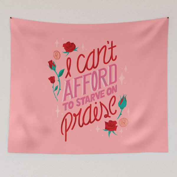 Item preview, I Can't Afford to Starve on Praise designed and sold by RebekahLynne.