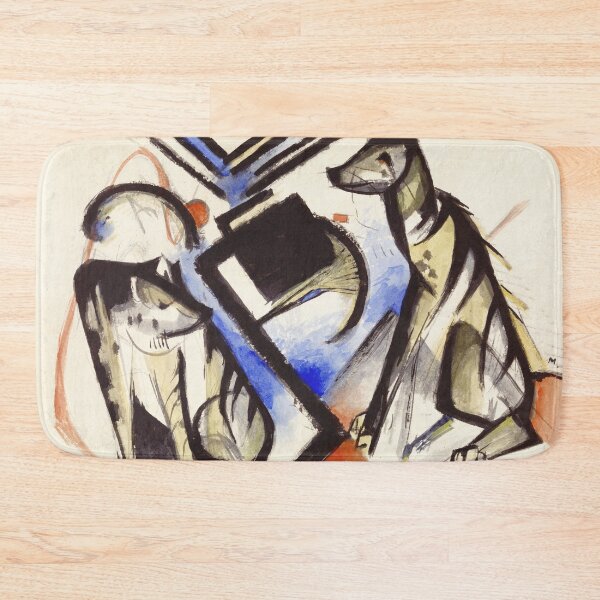 Item preview, Franz Marc - Two Wolves designed and sold by DejaVuStudio.
