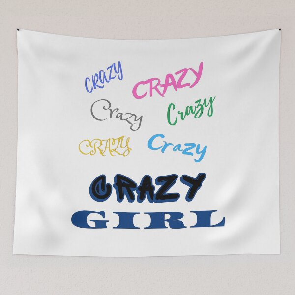 Item preview, Crazy Girl designed and sold by Charles Froost _.