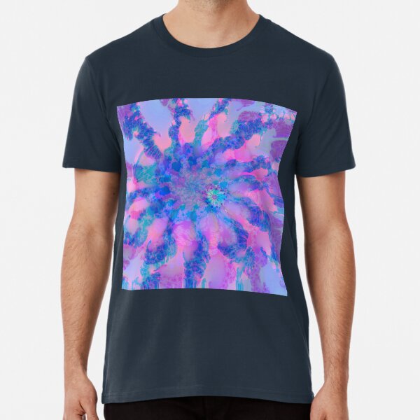 Fractalize storm clouds of flower petals Premium T-Shirt
