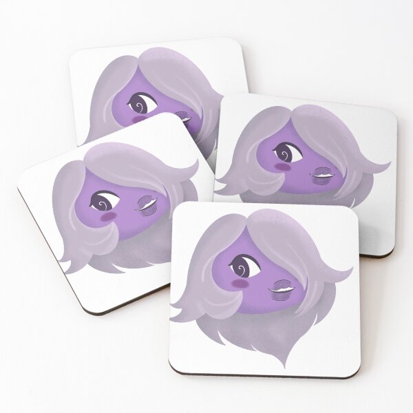 Item preview, Amathyst cute sticker, from Steven Univers designed and sold by Daimonxart.
