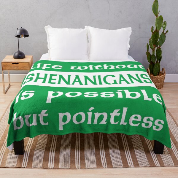 Item preview, LIFE WITHOUT SHENANIGANS designed and sold by PoshJocks.