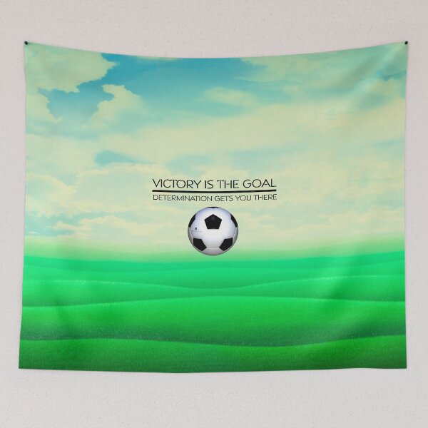 Item preview, Soccer Victory Slogan designed and sold by teepossible.