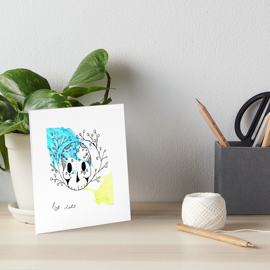 Item preview, Art Board Print designed and sold by PixieMoons.