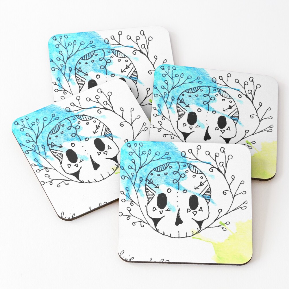 Item preview, Coasters (Set of 4) designed and sold by PixieMoons.