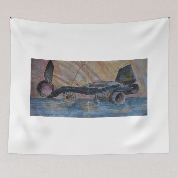 Item preview, Watercolor Sketch - SR-71 at Duxford Imperial War Museum, United Kingdom designed and sold by Igor Pozdnyakov.