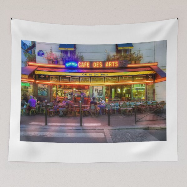 Item preview, Cafe Des Arts Paris designed and sold by SpikeFlutie.