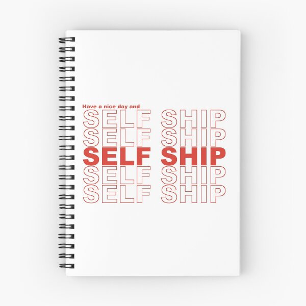 Item preview, Have A Nice Day and Self Ship designed and sold by Shirocherry.