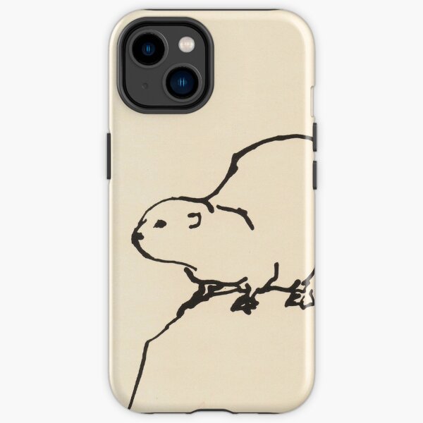 Otter on a rock by Sophie Neville iPhone Tough Case