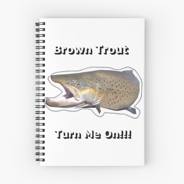 Item preview, Brown Trout Turn Me On Design designed and sold by ltldragn.