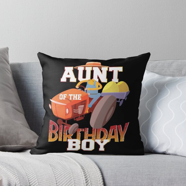 Item preview, Aunt Of The Birthday Boy Farmer Tractor B-day Party product designed and sold by Grabitees.