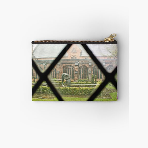 Item preview, Looking Through a Cloister Window to the Centre Garden designed and sold by AnnDixon.