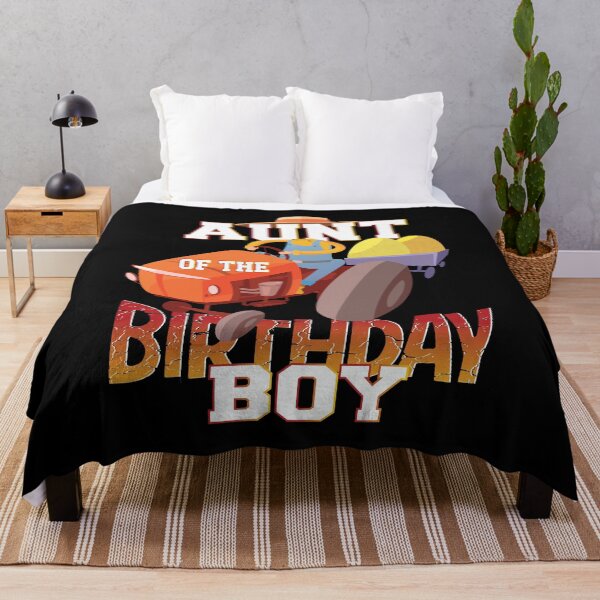 Item preview, Aunt Of The Birthday Boy Farmer Tractor B-day Party product designed and sold by Grabitees.