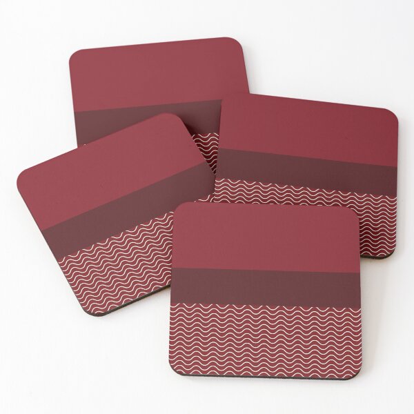 Item preview, Red Waves designed and sold by thelustrous.