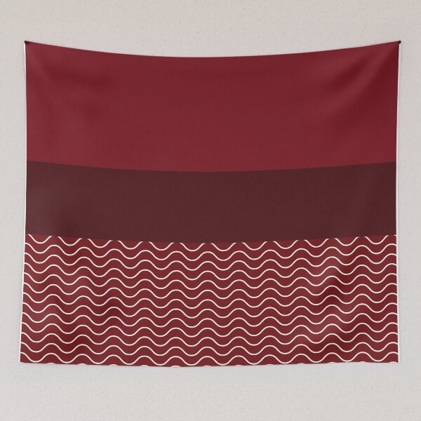 Item preview, Red Waves designed and sold by thelustrous.