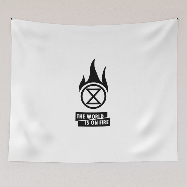 Item preview, The World Is On Fire designed and sold by ThePotterite.