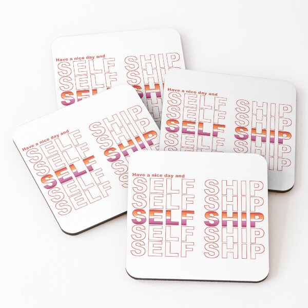 Item preview, Have A Nice Day and Self Ship (Lesbian Edition) designed and sold by Shirocherry.