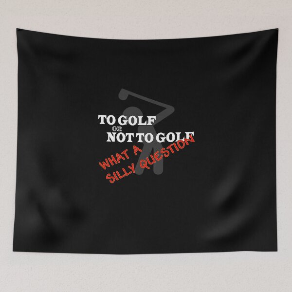 Item preview, To Golf or Not To Golf designed and sold by frankuffmann.