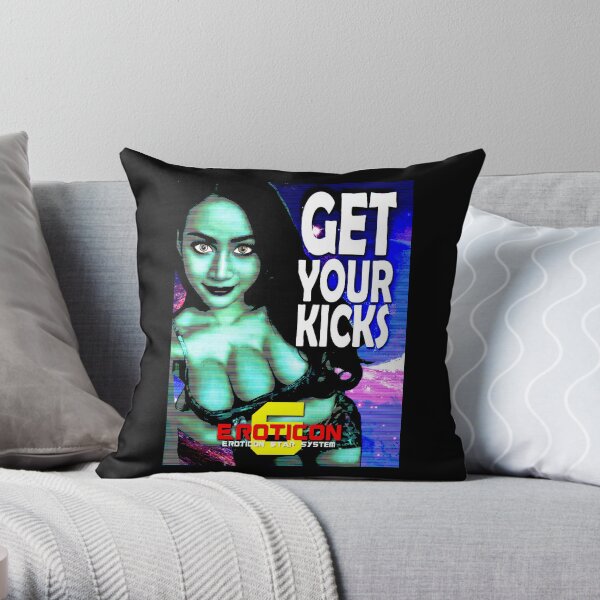 Get your kicks Throw Pillow