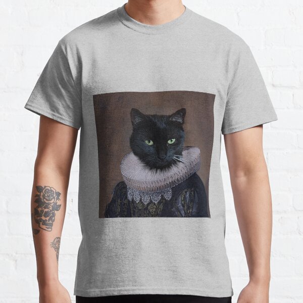 Black Lady, seafaring cats Classic T-Shirt
