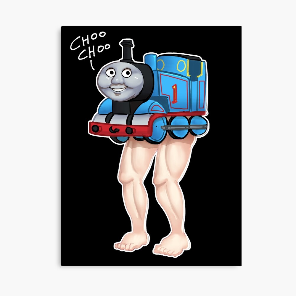 thomas the tank engine with legs