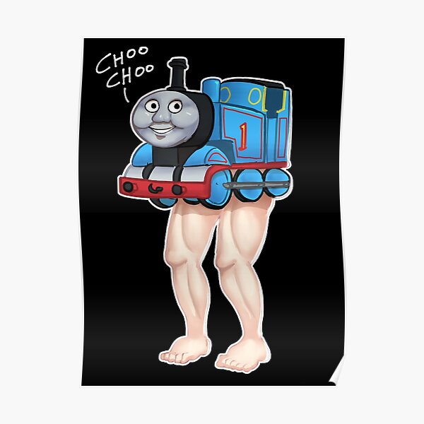 thomas the tank engine with legs