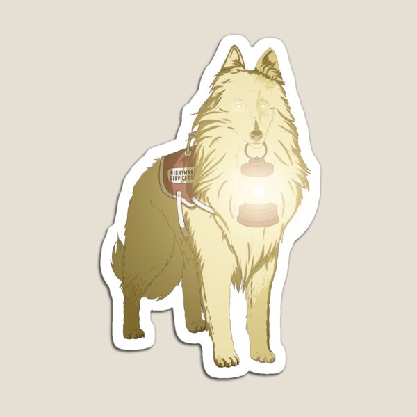 Nightmare Service Dog 2 Magnet
